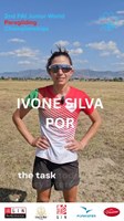 Ivone Silva na frente do Mundial de Júniors